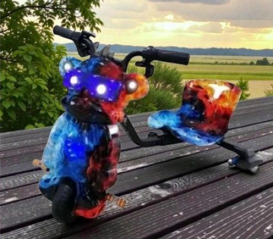 صورة سكوتر درفت (صغير) بطبعة نارية 36 فولت